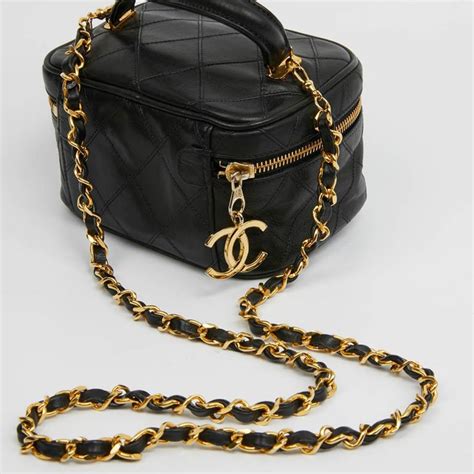 chanel vanity case replica|chanel vintage vanity case bag.